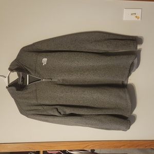 Men's XL North Face Quarter Zip Gray